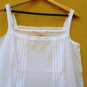 PURE COTTON LACE PINTUCK SLEEPWEAR